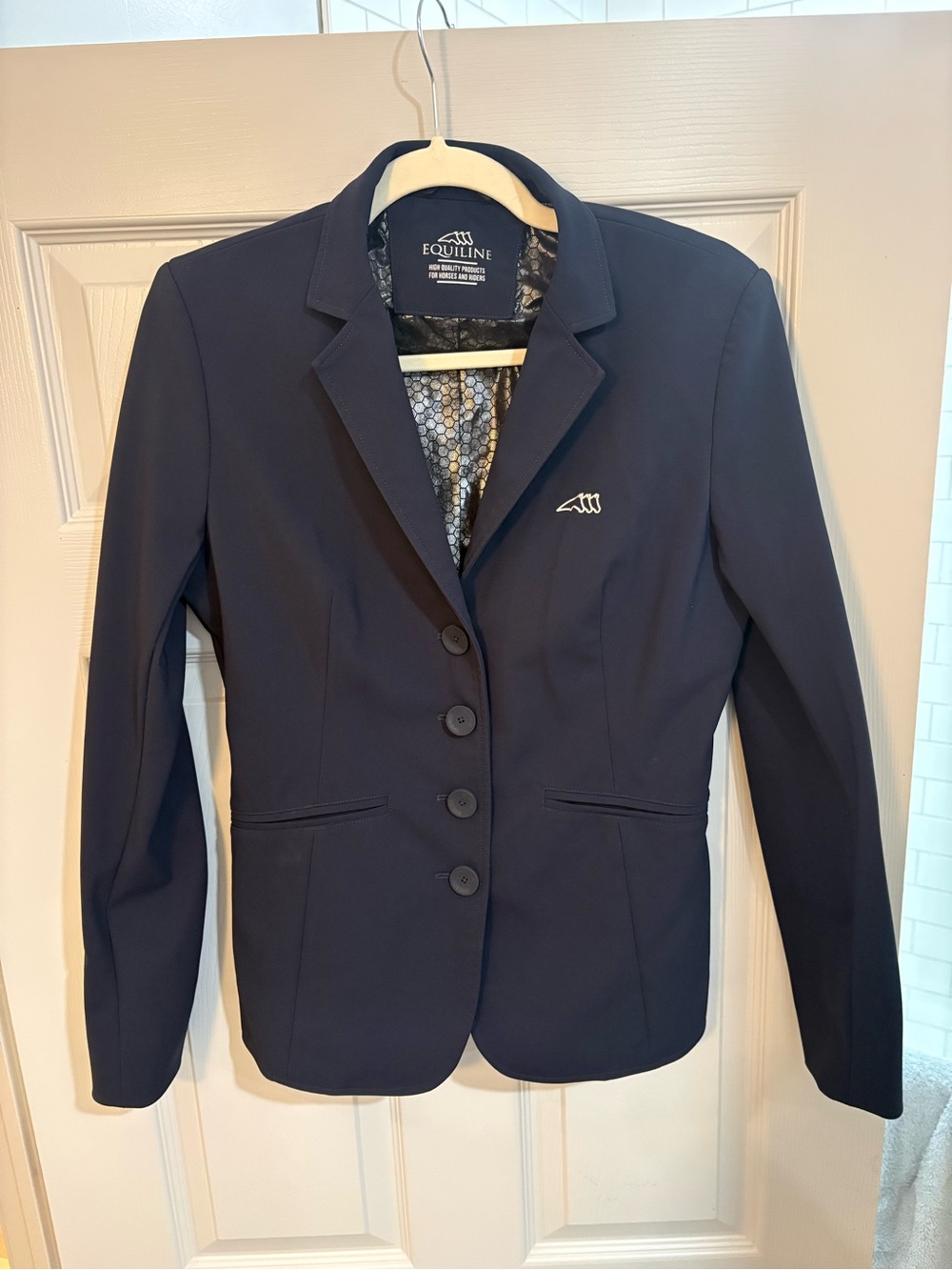 Equiline Navy Blue Show Jacket